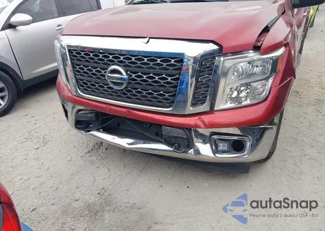 2017 Nissan Titan Sv из США, поврежденный, VIN 1N6AA1E50HN567221